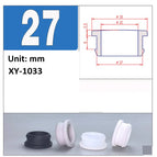 27mm / 2Pcs(Black)