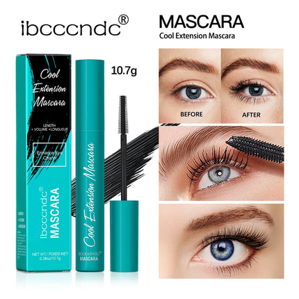Waterproof Mascara Lash Curling Thick Lengthening Volumizing Eyelash Extension Long-Wearing Sweat-proof Black Mascara Eye Makeup