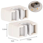 white 2pcs