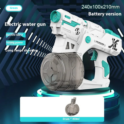 Water Gun Electric Waterguns Automatic Large Capacity Long Range Guns Children's Water Toys Swimming Pool Beach Toy for Children