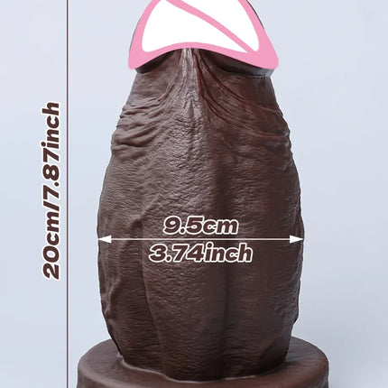 Realistic Big Huge Thick Anal Dildo Butt Plug Giant Large Soft Silicone Anal Plug Expander Training Adult Sex Toys for Women XXL