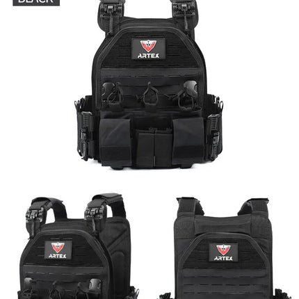 LASVENIS Tactical Vest - Modular Waterproof Nylon Outdoor Hunting Vest / LASVENIS Tactical Vest - Modular Outdoor Hunting Vest