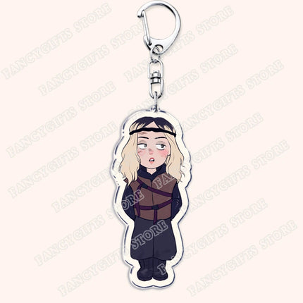 Yellowjackets Keychain for Accessories Bag Jackie Taylor Natalie Scatorccio Shauna Shipman Keyring Jewelry Fans Friends Gifts