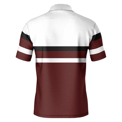 Men's Summer Casual short-sleeved Sports Polo shirt, men's Shirt Button Polo shirt, Logo Lapel Printed Polo shirt, fashionable,