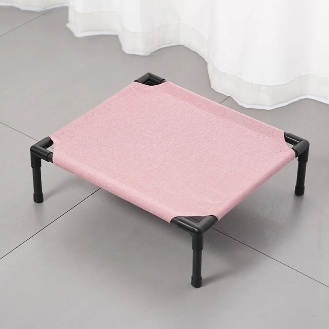 1PC Elevated Pet Bed Raised Small Animal Bed Breathable Washable Cooling Sleep Mat for Rabbit Hamster Cat Puppy Indoor Bed House