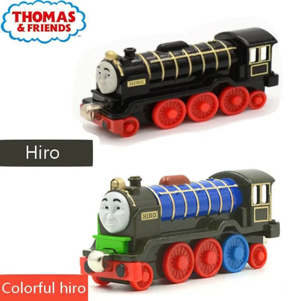 Genuine Thomas and Friends Caitlin Connor Double Track Master Train Model Metal Magnetic Railway Children Toy Car Gift