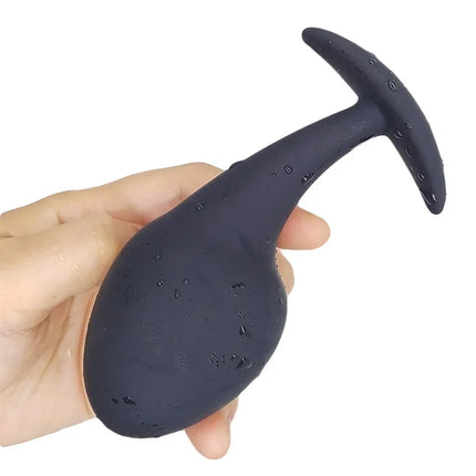 Silicone Anal Dilator But Butt Plug,Tadpole Shaped Buttplug Butplug Analplug,Anus Ass Beads Anchor Sex Toys,Prostate Massage