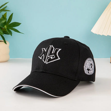 Men's baseball cap, outdoor adjustable sun protection casual cap suitable for spring and autumn travel, tourism and vacation