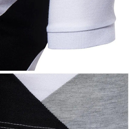 2025 CZ Ceska Zbrojovka Men's Polo Shirt Summer Golf Contrast Color Breathable Polos Shirt Contrast Color Slim Fit Top Clothing
