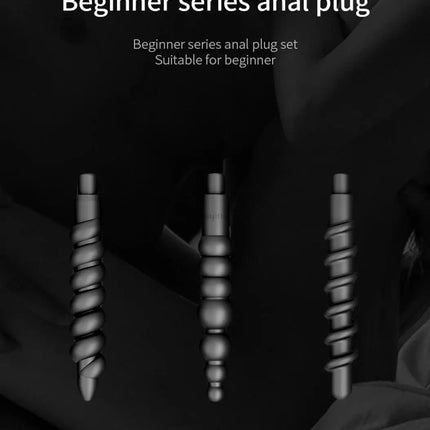 New Anal Pump Manual Vacuum Rosebud Pump Sex Toys for Men Women SM Suction Cup Prostate Stimulator Anus Dilator Butt Plug Set