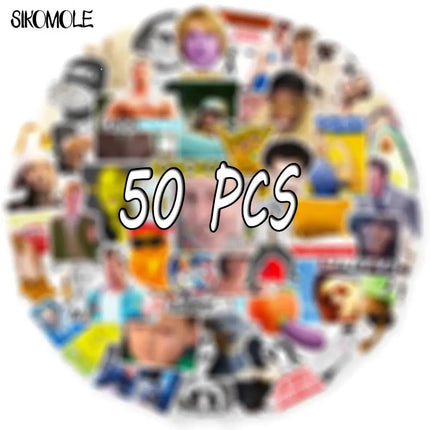 10/30/50pcs Classic Cartoon Meme Stickers Joke Funny DIY Fridge Guitar Laptop Motorcycle Skateboard Graffiti Decals Sticker Toys