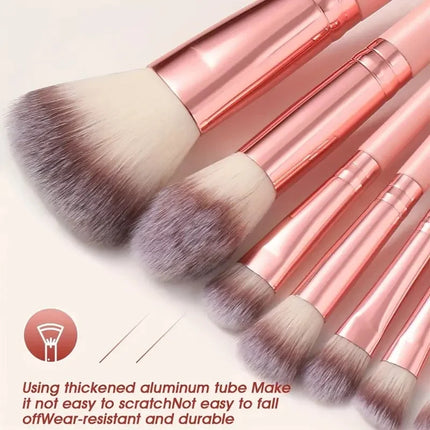Pink Makeup Kit 20/40pcs with Brush Set, Makeup Sponge, Travel Bag | 2025 Viral Cosmetic Tools Collection