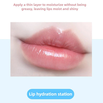 4/6PCS Lip Balm Lip Oil Set Hydrating Moisturizing Lip Mask Kit Winter Lip Care Oil Lipstick Base