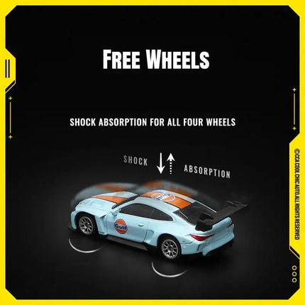 CCA 1/64 Diecast Toy Car Model Display Box Porsche BMW Volkswagen Lamborghini Chevrolet Ford Free Wheels Collection Miniature