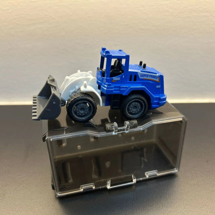 Alloy Engineering Vehicle Toys for Kids 1:64 Diecast Excavator Mixer Dump Truck Model Car with Display Box Boys Collectible Gift
