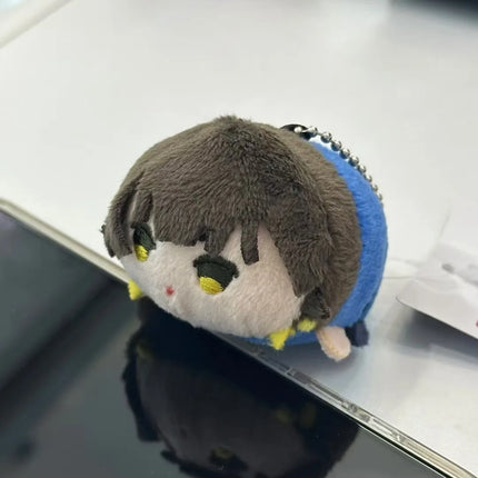 Mini Anime Plush Keychain Michel Caesar Mikage Reo Nagi Seishiro Chigiri Hyoma Bachira Meguru Cute Starfish body Doll Gifts