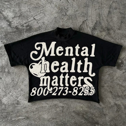 Harajuku Letter Graphic T Shirts Y2k Tops Men Women High Street Oversized T Shirt Pro Choice Streetwear Vintage Tee Clothing