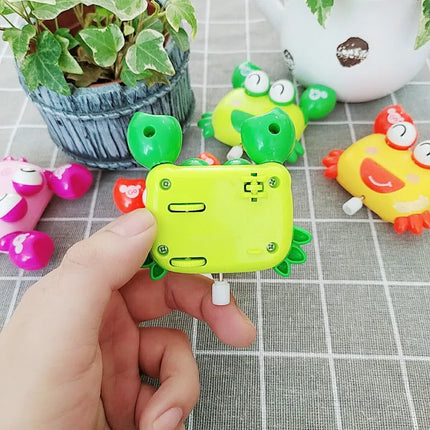 New Clockwork Toy Cartoon Winding Creative Cute Crab Small Animal Gift for friends