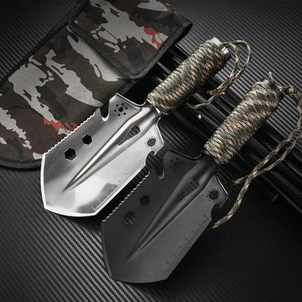 Multi-functional Outdoor Small Shovel, Portable Small Hand Shovel, Small Army Shovel, Soldier Shovel for Digging Wild Vegetables