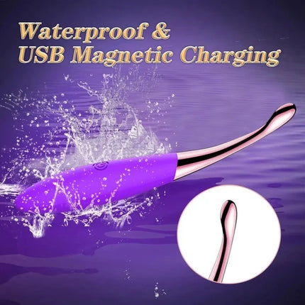 G Spot Vibrating Massager for Women High Frequency Rechargeable Clitoral Stimulator Adult Sex Toy Powerful High Frequency