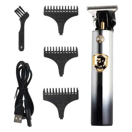 Vintage Hair Clipper Electric Hair Trimmer USB Charging Hair Cutting Machine Portable Shaver Professional Barber Men's Gifs