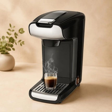 Capsule Espresso Machine Easy to Use Pod Espresso Machine Kitchen Appliance Rich Crema 750 W for Home
