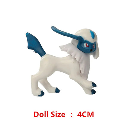 Pokemon Pokeball With Cartoon Movie Anime Figure Pikachu Charmander Eevee Squirtle Vulpix Quality Pet Action Model Toys Gifts