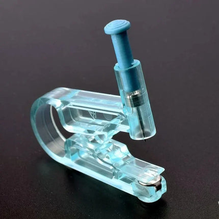 1Pcs Disposable Safe Painless Ear Piercing Tool, Healthy Sterile Puncture Kit Earring Studs Nose Rings Piercing Gun Set