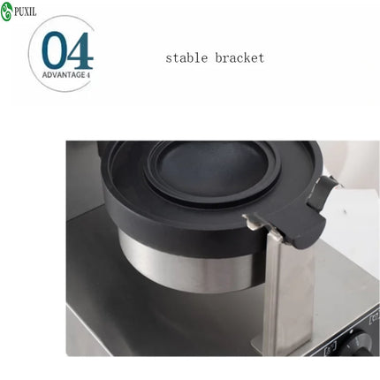 Electric Burger Machine 1300W Panini Press Non stick Coating Burger Machine Burger Machine Baking Machine