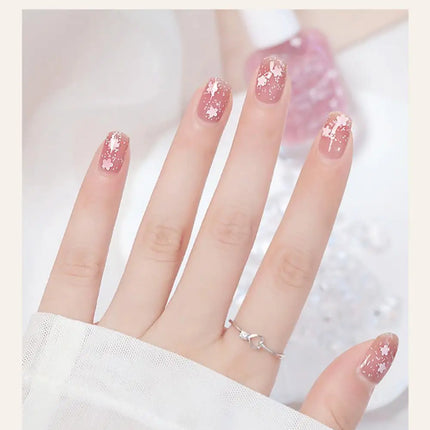 KUDAN Nail Polish Water-based 10ml No-bake Long-lasting Students Children Without Odor Can Tear Nail Art Manicure Tool