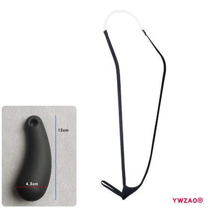 YWZAO Hanging Neck Underwear Adult Plug Anal Fisting Toys Butt Dildo Thongs Lingerie Anus Ass Panties Men's Briefs Sexy Gay
