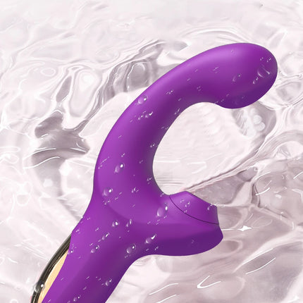 Powerful 20 Speeds Dildo Vibrator Female Clit Sucker Vacuum Clitoris Stimulator Adults Goods Finger Wiggling Sex Toy for Women