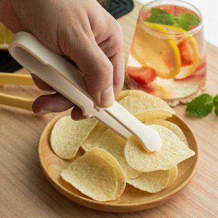 1Pc Creative Japanese Cat Paw Shape Silicone Mini Snack Food Tongs Non-slip Handles BBQ Bread Ice Cube Clip Kitchen Accessories