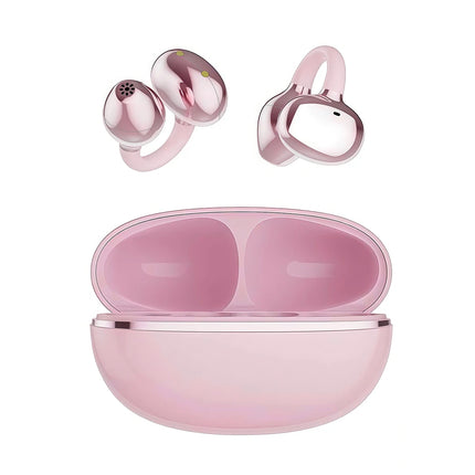 TWS Wireless Ear Clip Headset HIFI Resolution Sound Earphone Audio Sound Headphones Sport Fashion Comfortable Earbuds
