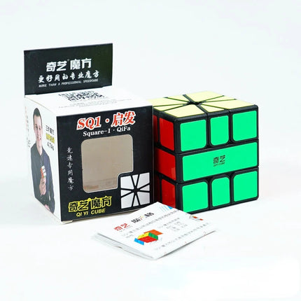 Qiyi 3x3x3 4x4x4 5x5x5 Professional Magic Cube Black Sticker Speed Cube Puzzle Learnning Cubo Magico Toys for Children Kid Gifts