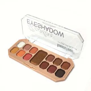 12 Color Eyeshadow Palette with Blush Long-Lasting Waterproof Face Makeup Set for Daily Use  Makeup Tray And Eyeshadow Box