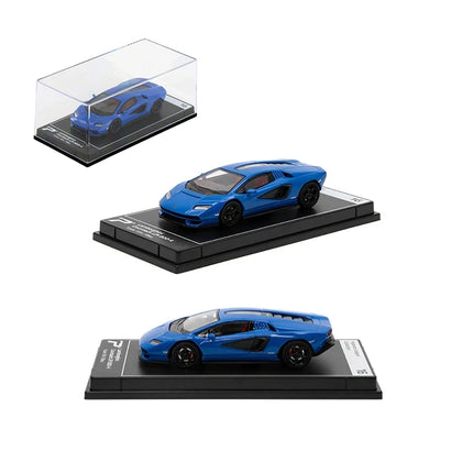 Postercars 1/64 Toy Car Model Lamborghini McLaren Bugatti Koenigsegg Pagani Aston Martin Diecast Vehicle Miniature Free Wheels