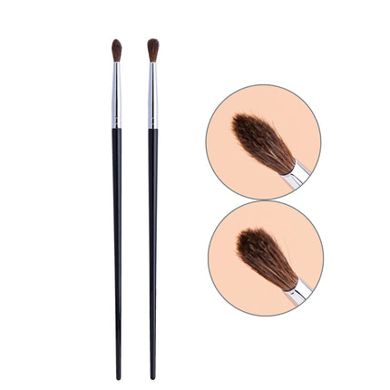 Small Smoky Liner Makeup Brushes Eyeliner Smudge Brush Precision Smudge Makeup Brush Horse Hair Eyeshadow Smudge Brush