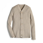 boy oatmeal cardigan / 10Y