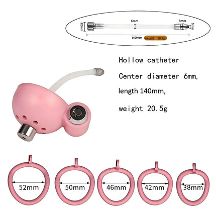 ABS Male Chastity Cage with Urethral Sounds Anti Pinch Hidden Lock Invisible Kit for Adult Men Fetish Play Cock Cage BDSM Device