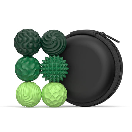 Silicone Magnetic Balls Fidget Toys for Adults Stress Balls Sensory Toy Magnet Desk Fidgets with Textured ADHD Anxiety Relief