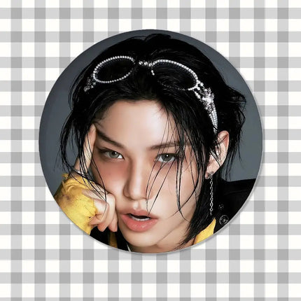 I-FelixS Cool Badges Badges Cartoon Round Brooches On Backpack Jacket Acrylic Button Pins Collection Gifts