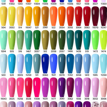 Parkson 12ML Nail Gel Polish HEMA TPO FREE Full Coverage 279 Color Gel Pigment Professional Nail Art Long Lasting Gel Varnish