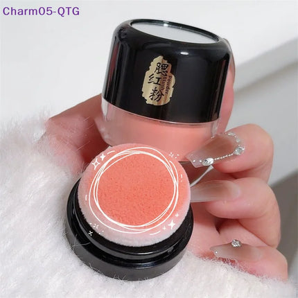 DIKALU Soft Face Blusher Powder Cheek Rouge Nourishing Nude Makeup Oil Control Brightening Complexion Repair Makeup Cosmetics