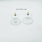 2pcs 100mm cups