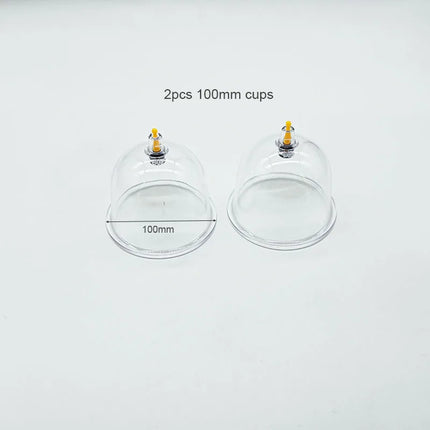 Big Size Vacuum Cupping Breast & Buttocks Enlargement Massager Suction Pump Machine Butt Lifting Device Back Massage Cans