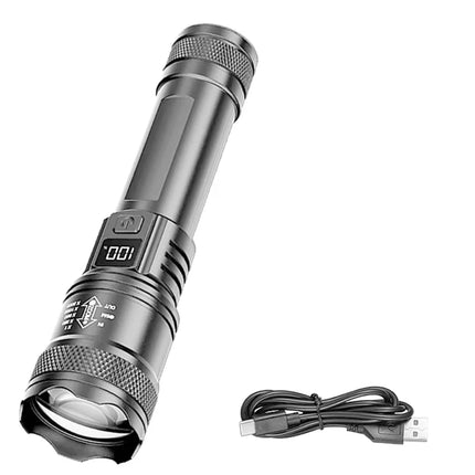 Ultra Bright LED Flashlight New Infrared Rechargeable Waterproof Torch with Pen Clip Magnetic Outdoor Camping Emergency Lanterna