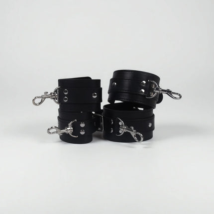 Sexy BDSM Bondage Restraints Bundle Adjustable Handcuffs Sex Toys for Women Couples Bdsm Bondage Restraints Exotic Accessories
