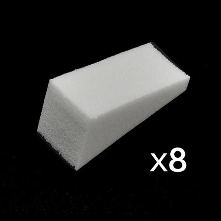 1/8/12/24 Pcs Nail Art Gradient Color Stamping Sponge Foundation Concealer Cream Blending Liquid Powder Puff
