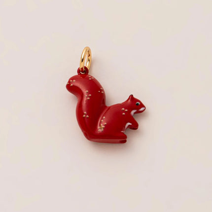 Simple style cute small animal series pendant fox stainless steel accessories gold plated